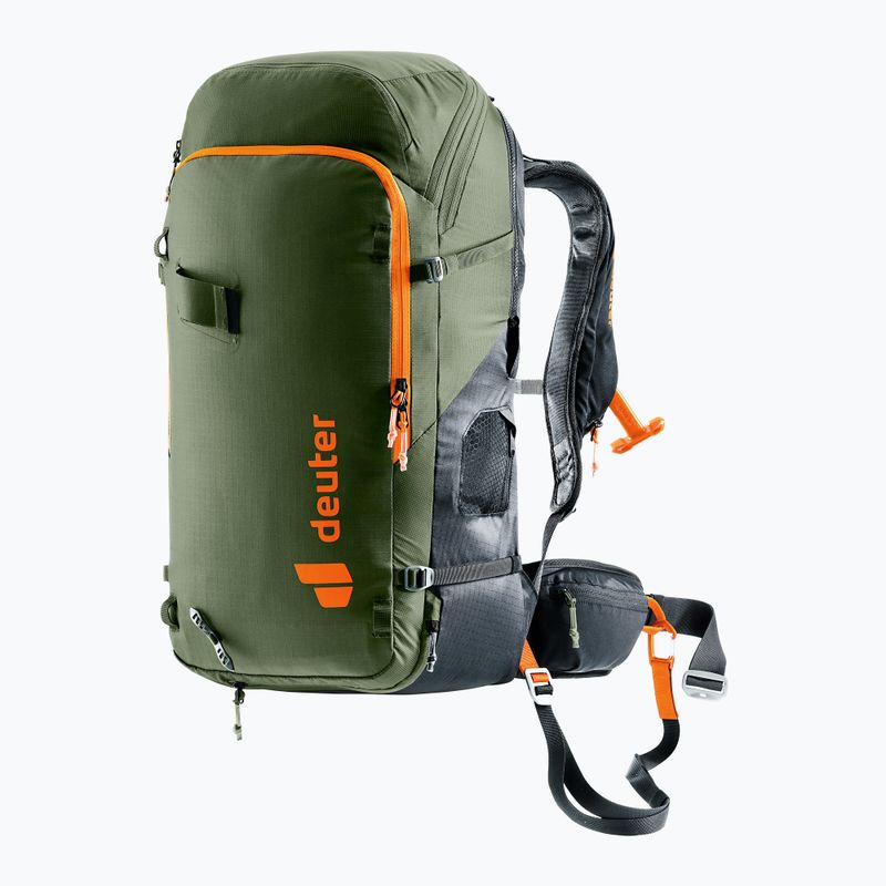 Deuter Alproof Tour 38 + 5 l khaki/fekete lavina hátizsák 2