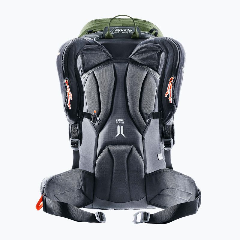 Deuter Alproof Tour 38 + 5 l khaki/fekete lavina hátizsák 3