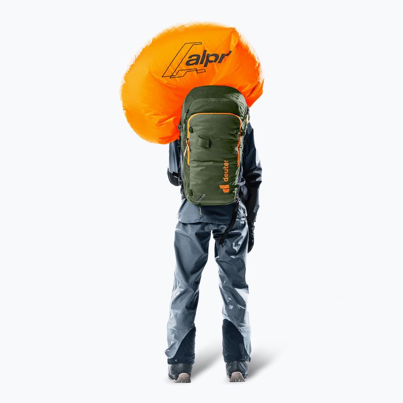 Deuter Alproof Tour 38 + 5 l khaki/fekete lavina hátizsák 25