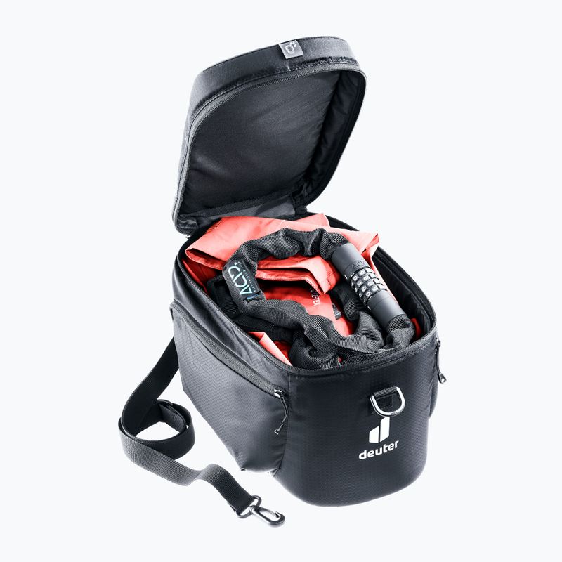 Kerékpáros csomagtartó táska deuter Rack 10 l black 4