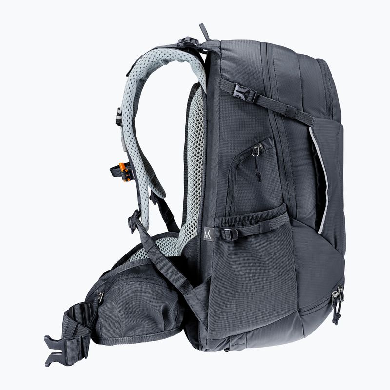 Női kerékpáros hátizsák deuter Trans Alpine 22 l SL black 3