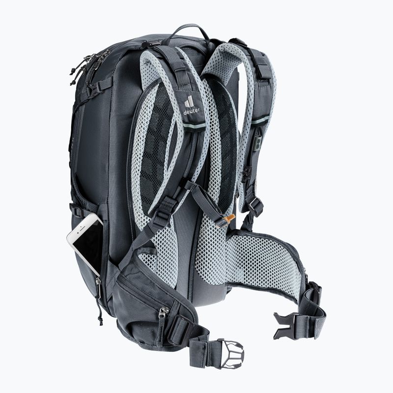 Női kerékpáros hátizsák deuter Trans Alpine 22 l SL black 7