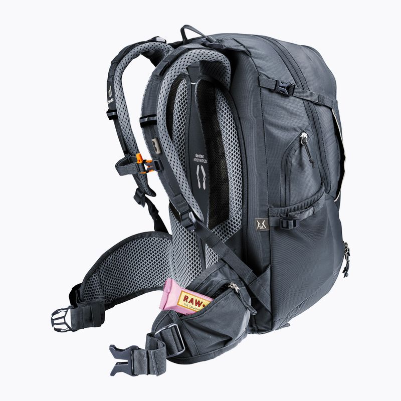 Női kerékpáros hátizsák deuter Trans Alpine 22 l SL black 11