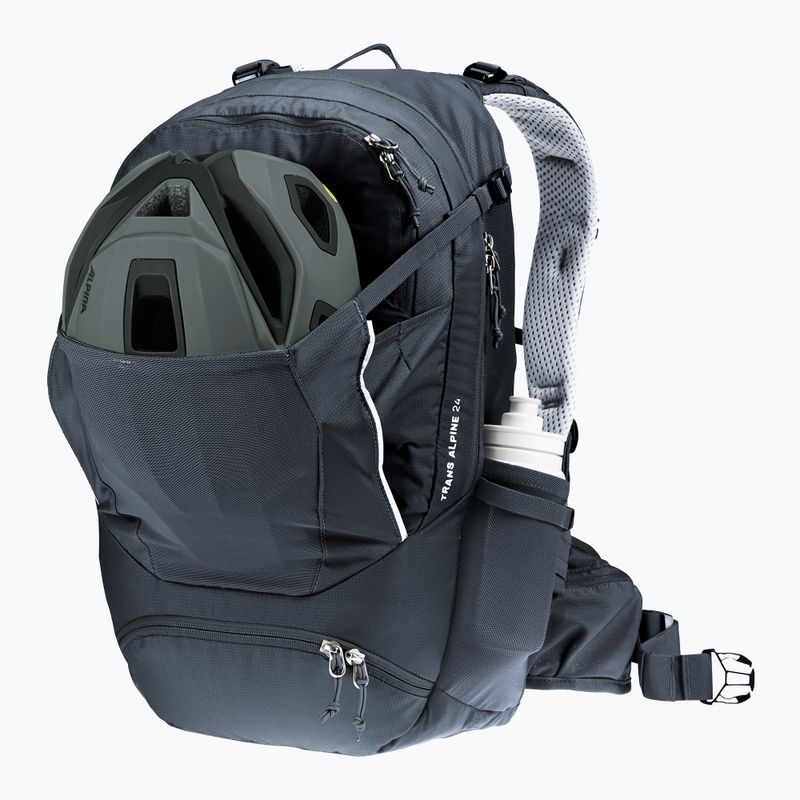 Kerékpáros hátizsák deuter Trans Alpine 24 l black 10