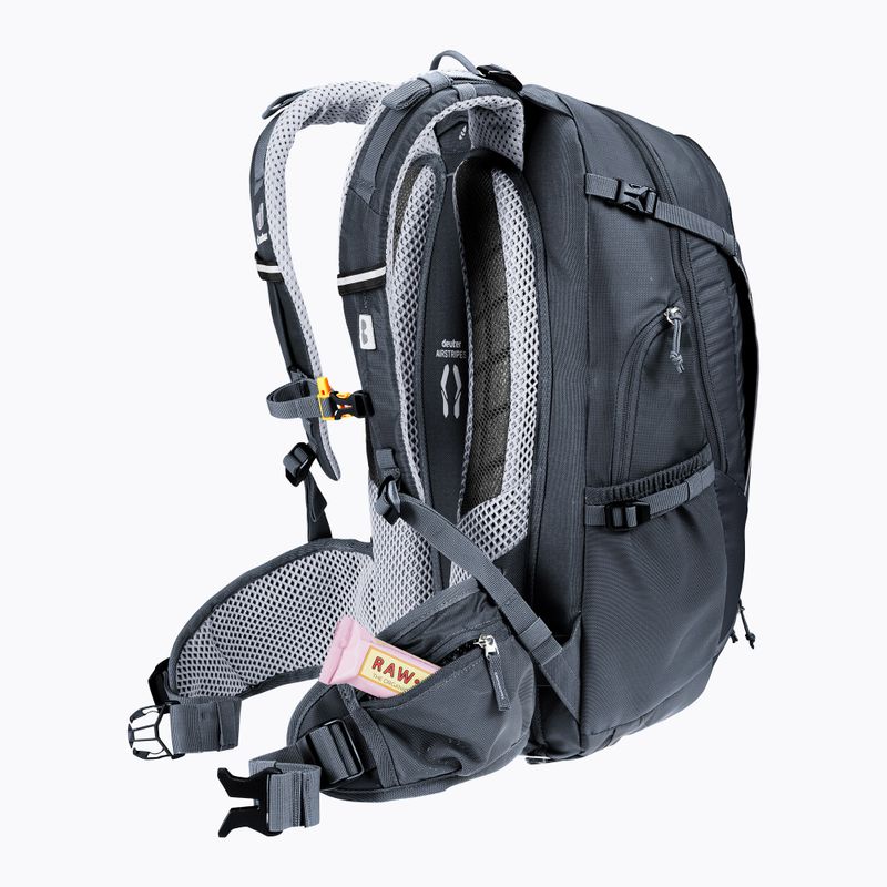 Kerékpáros hátizsák deuter Trans Alpine 24 l black 14