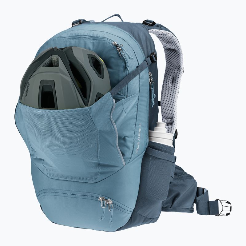 Kerékpáros hátizsák deuter Trans Alpine 24 l atlantic/ink 9