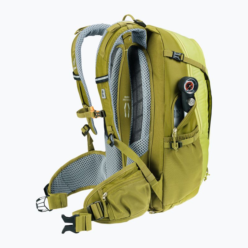 Kerékpáros hátizsák deuter Trans Alpine 24 l sprout/cactus 12