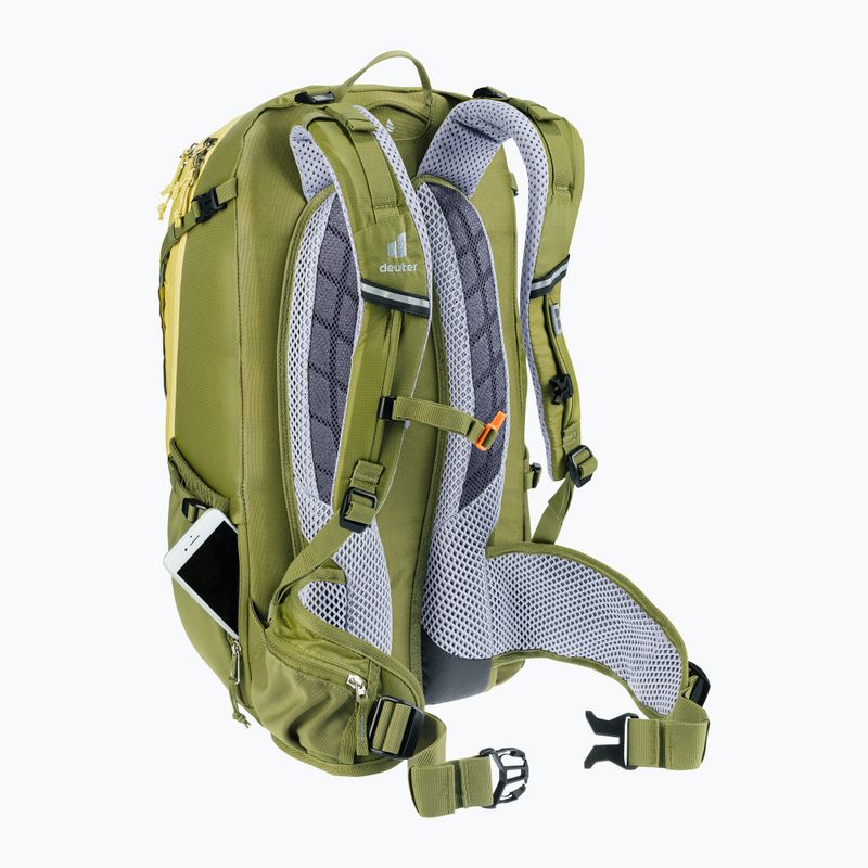 Deuter Trans Alpine 30 l sprout/cactus kerékpáros hátizsák 8