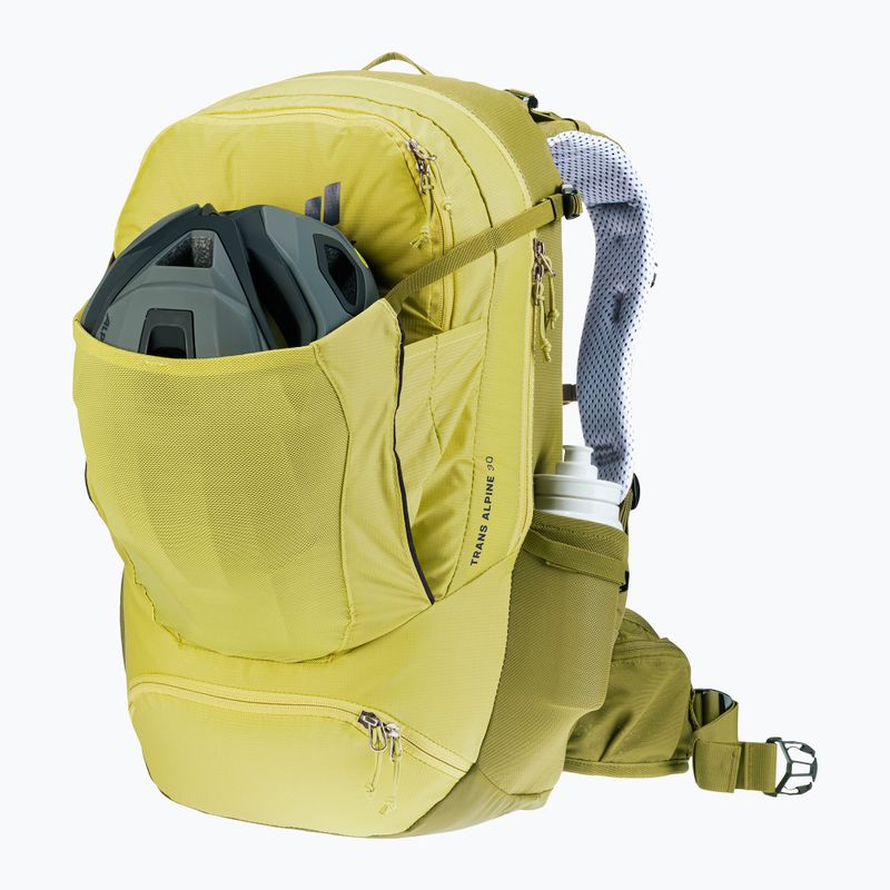 Deuter Trans Alpine 30 l sprout/cactus kerékpáros hátizsák 11