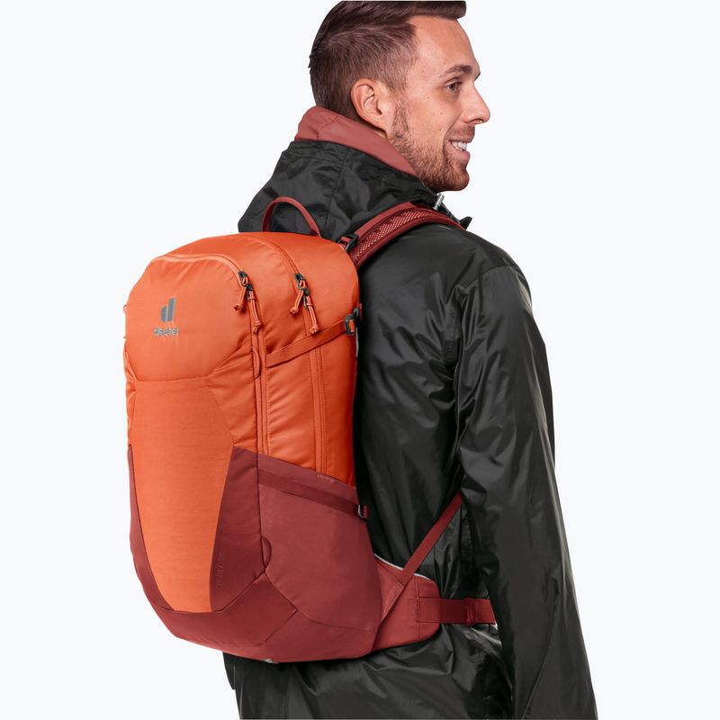 túra hátizsák  deuter Futura 23 l paprika/redwood 9