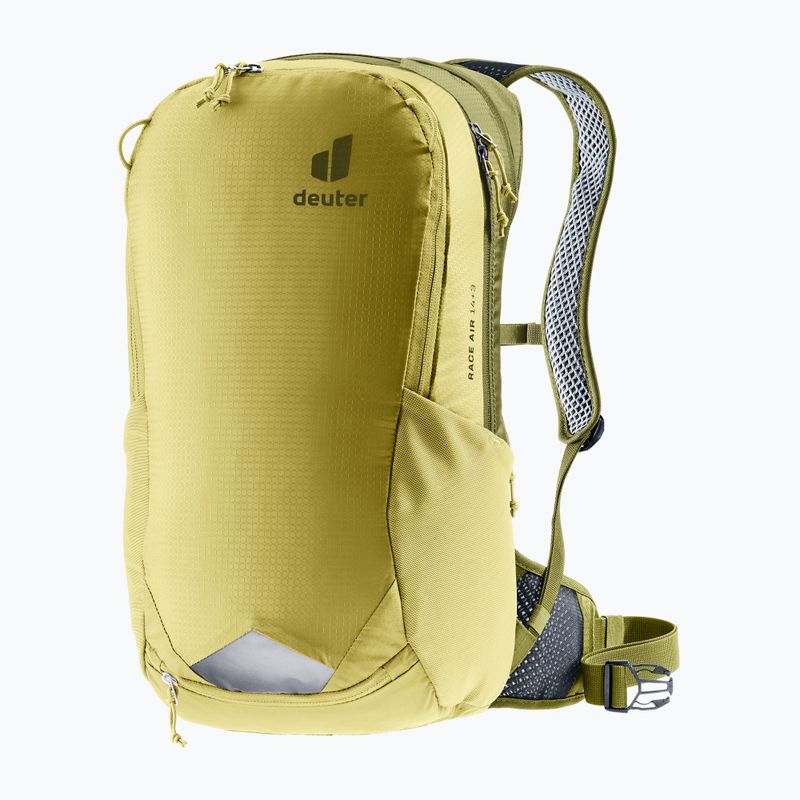 Kerékpáros hátizsák deuter Race Air 14 + 3 l linden/cactus 2