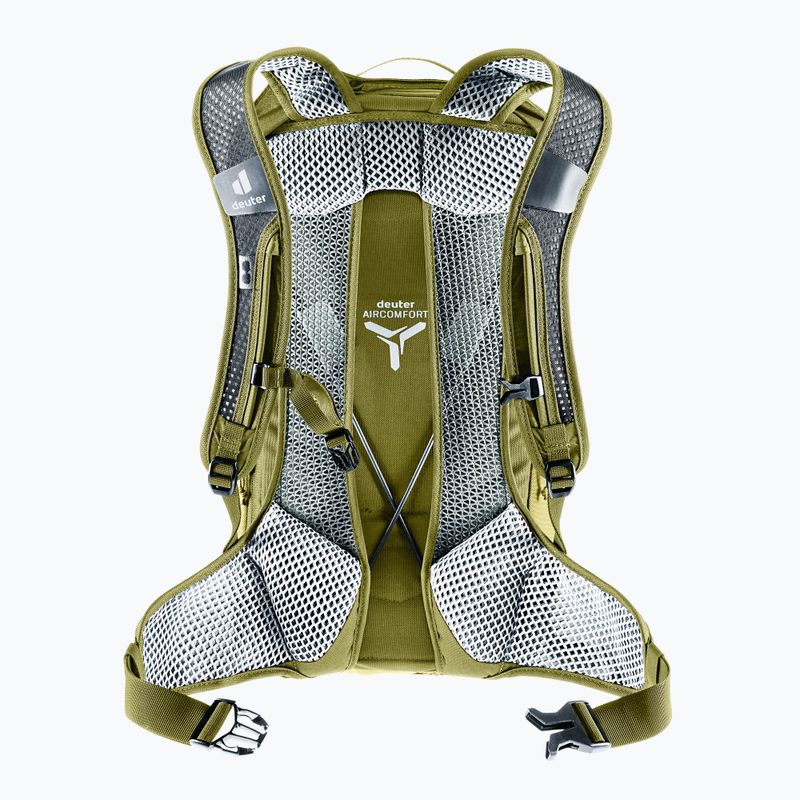 Kerékpáros hátizsák deuter Race Air 14 + 3 l linden/cactus 5
