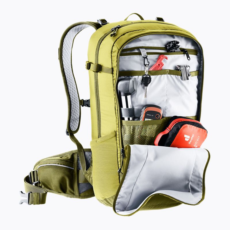 kerékpáros hátizsákdeuter Flyt 20 l sprout/cactus 8