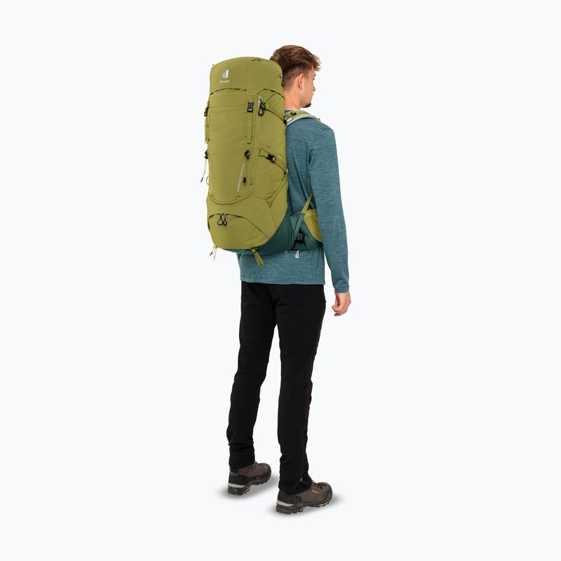 Deuter Aircontact Core 40 + 10 l kaktusz/zöld túrahátizsák 14