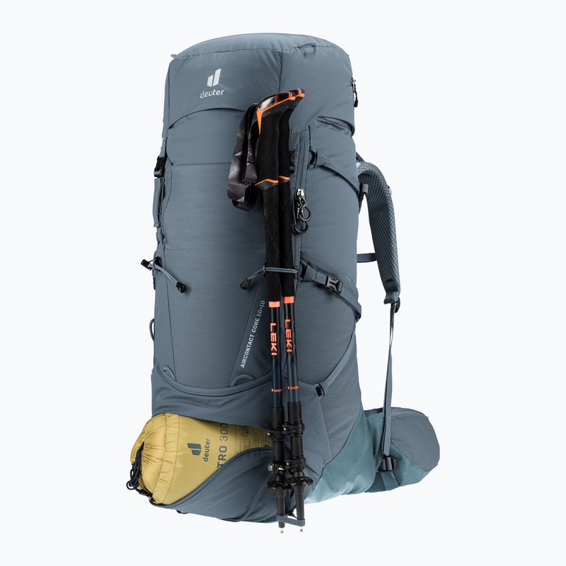 Deuter Aircontact Core 50+10 l grafit/palakő trekking hátizsák 9