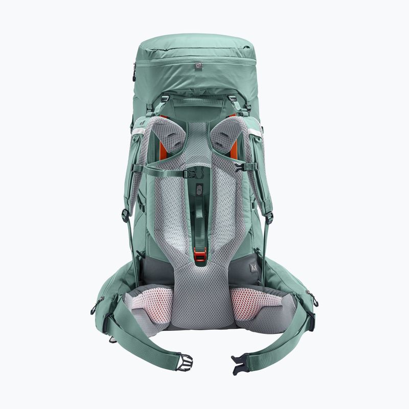 Női trekking hátizsák deuter Aircontact Core 55+10 l SL jade/graphite 2