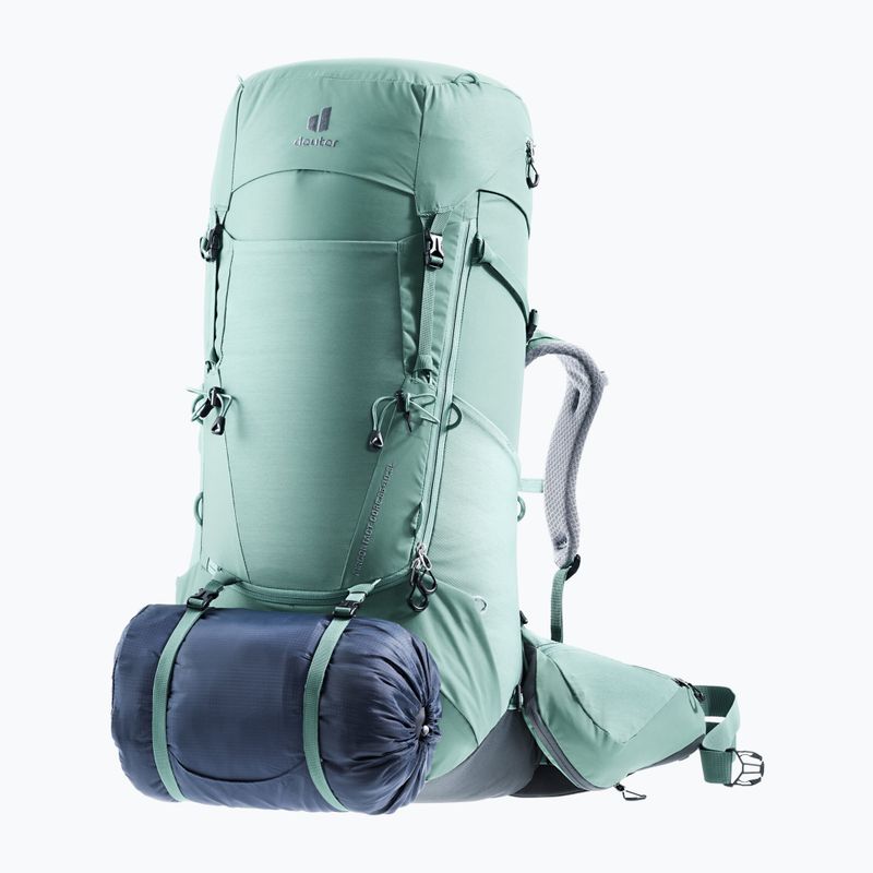 Női trekking hátizsák deuter Aircontact Core 55+10 l SL jade/graphite 8