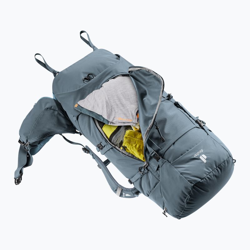 Deuter Aircontact Core 60+10 l grafit/shale trekking hátizsák 12