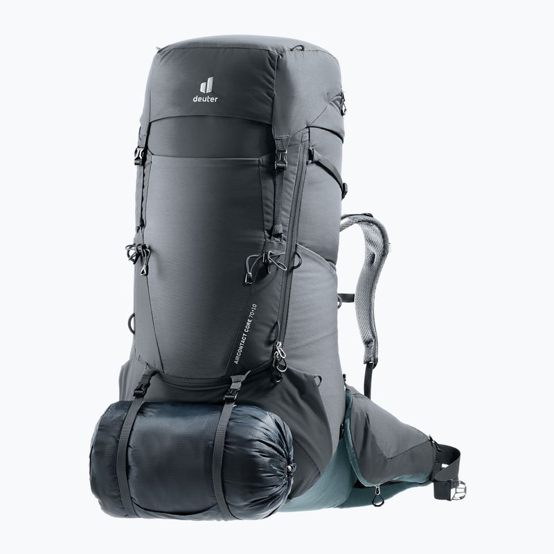 Trekking hátizsák deuter Aircontact Core 70+10 l graphite/ shale 9