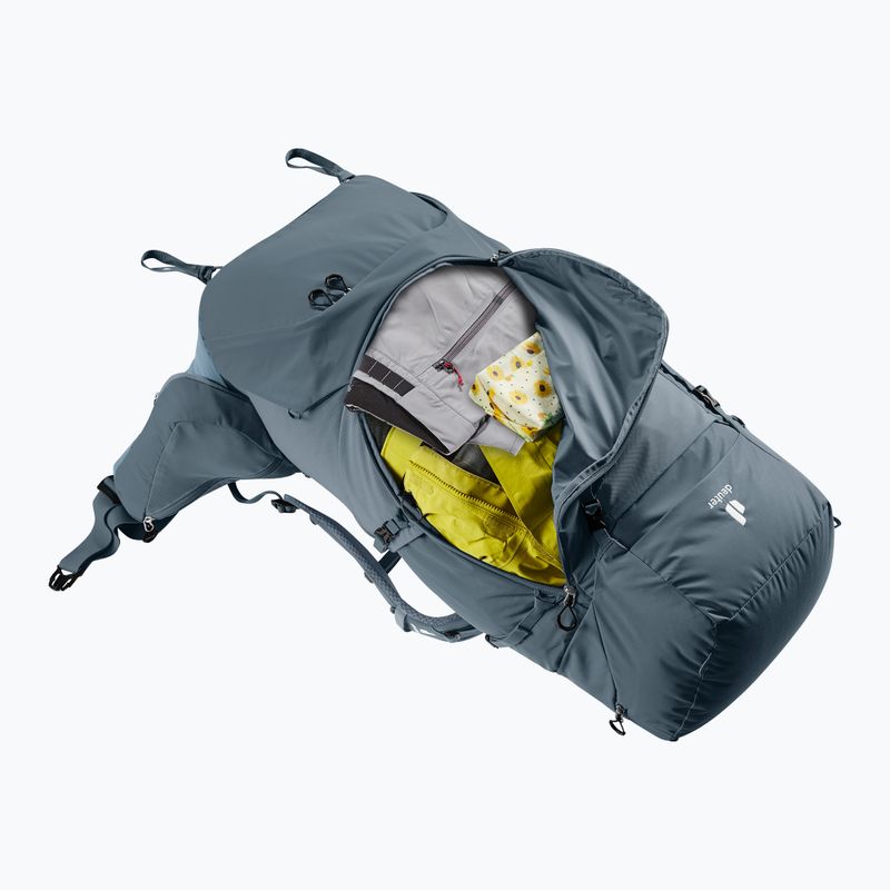 Trekking hátizsák deuter Aircontact Core 70+10 l graphite/ shale 11