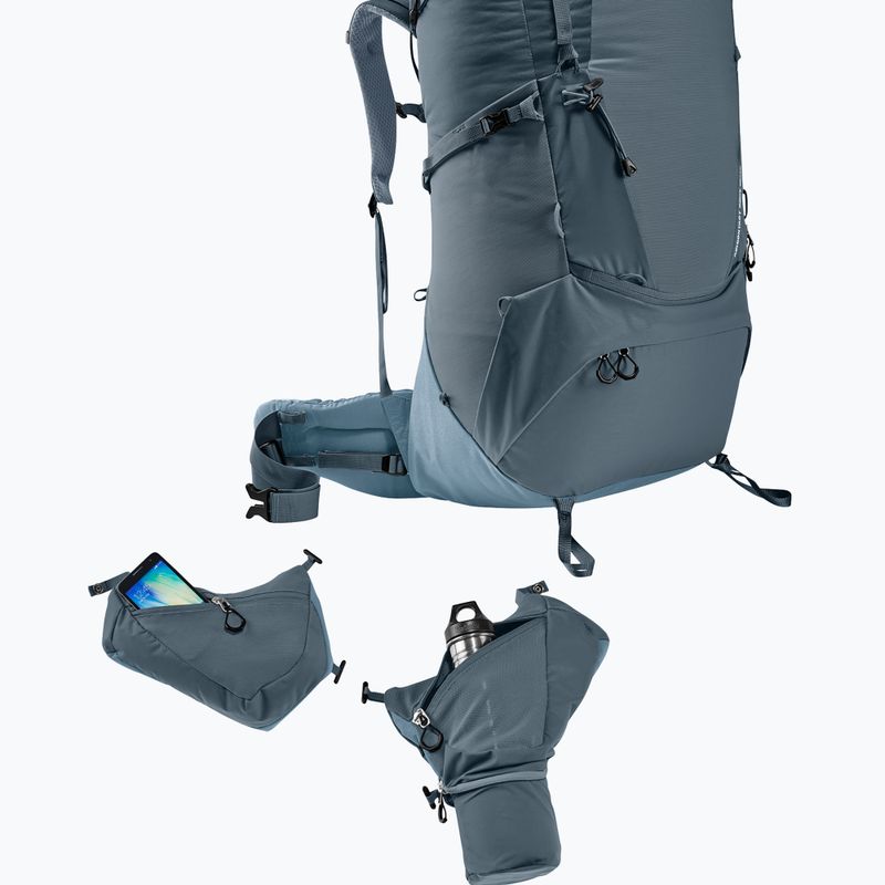 Trekking hátizsák deuter Aircontact Core 70+10 l graphite/ shale 12