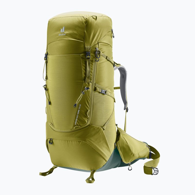 Trekking hátizsák deuter Aircontact Core 70+10 l cactus/ ivy 2
