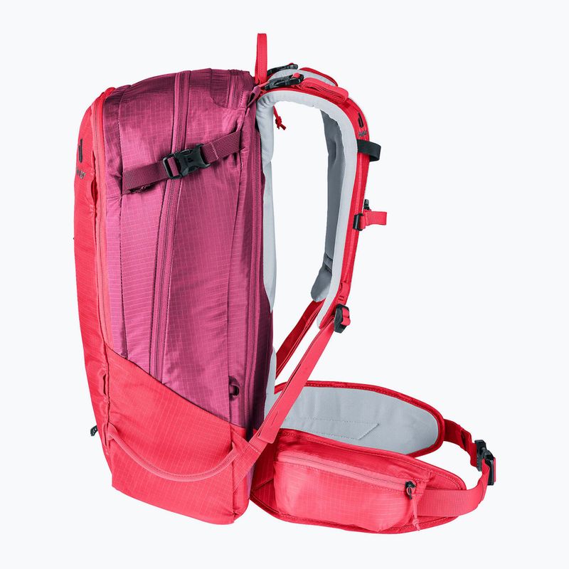Hátizsák skiturowy damski deuter Freerider 28 l SL hibiscus/ ruby 5
