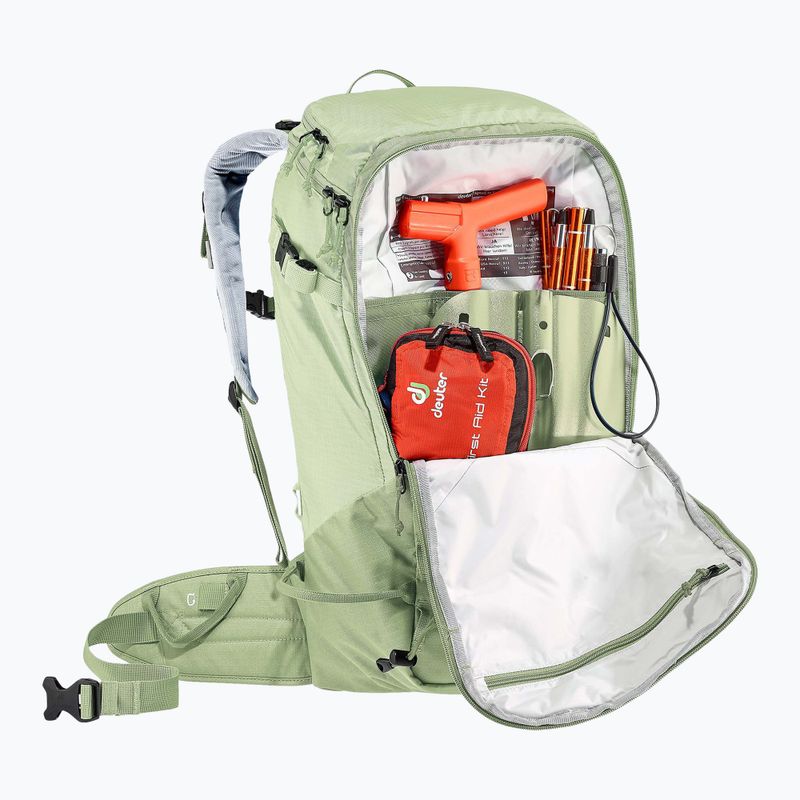 Hátizsák skiturowy damski deuter Freerider Pro 32+ l SL grove/ mineral 12