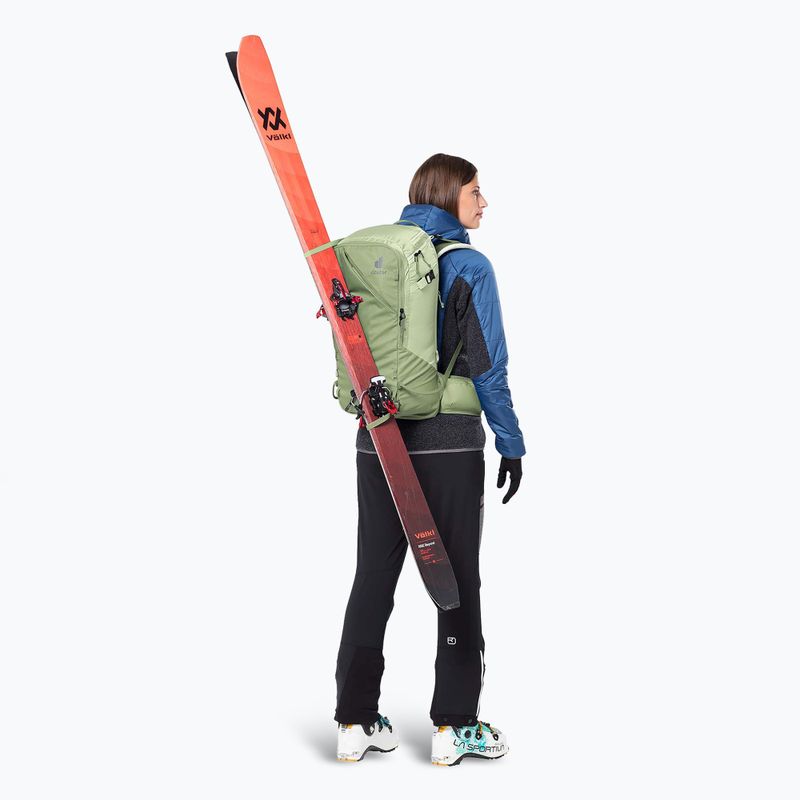 Hátizsák skiturowy damski deuter Freerider Pro 32+ l SL grove/ mineral 19