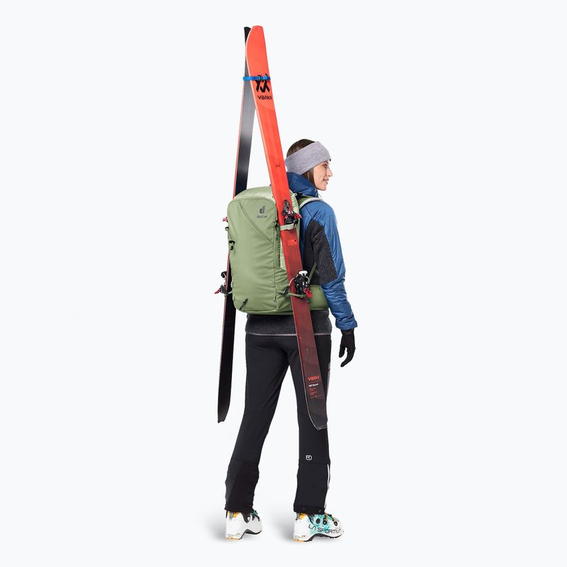 Hátizsák skiturowy damski deuter Freerider Pro 32+ l SL grove/ mineral 20