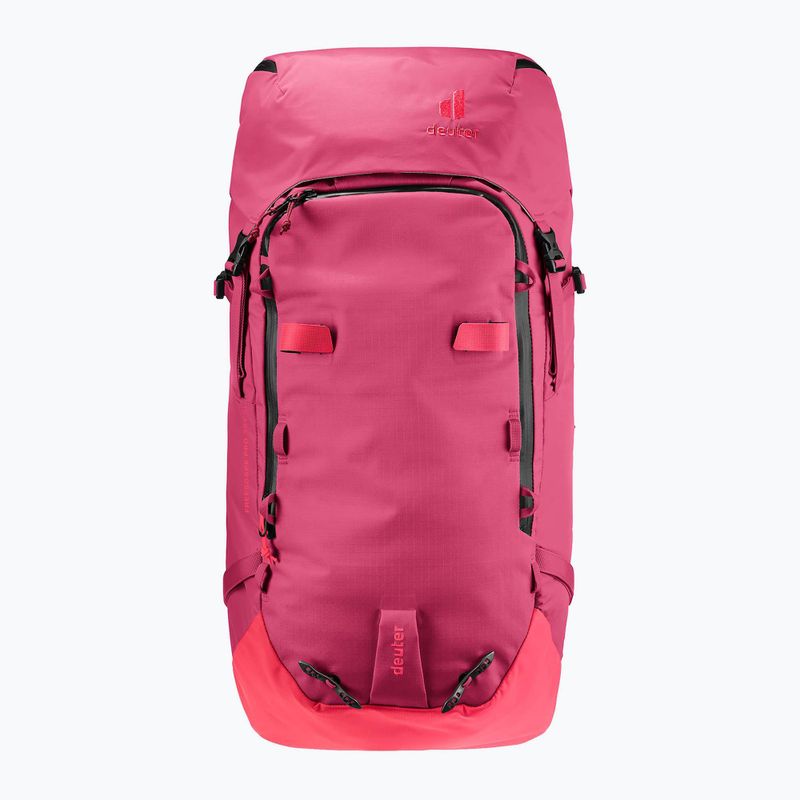 Hátizsák skiturowy deuter Freescape Pro 38+ l SL ruby/ hibiscus