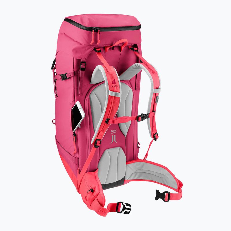 Hátizsák skiturowy deuter Freescape Pro 38+ l SL ruby/ hibiscus 9