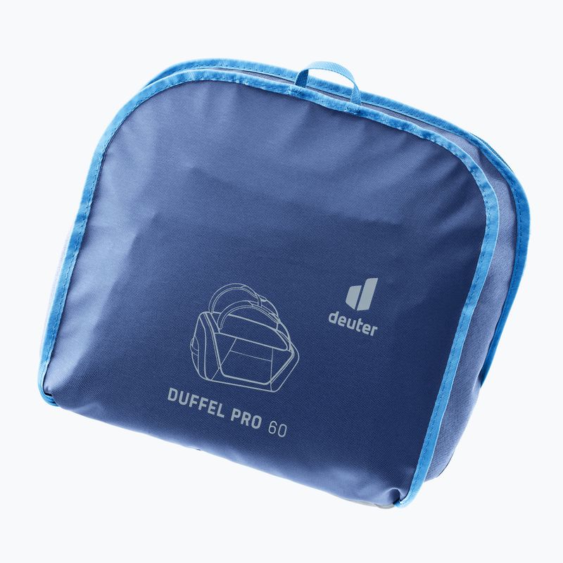 Utazótáska deuter Duffel Pro 60 l neptune/ nightblue 10