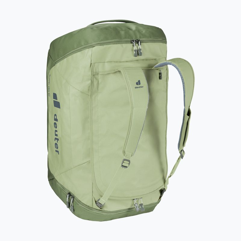 Utazótáska deuter Duffel Pro 90 l mineral/ grove 7