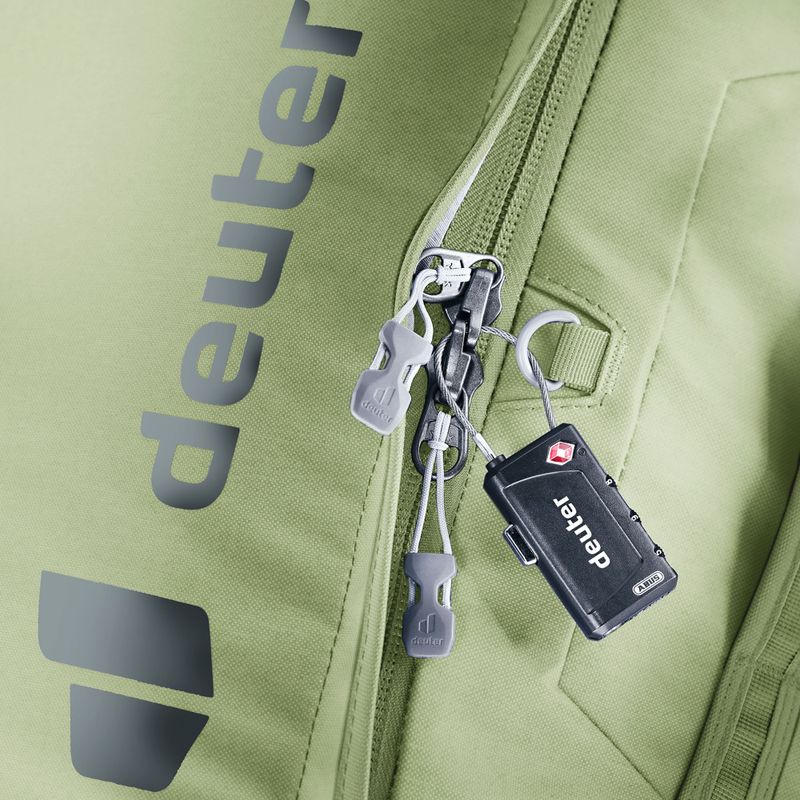 Utazóbőrönd deuter Duffel Pro Movo 90 l mineral/grove 12