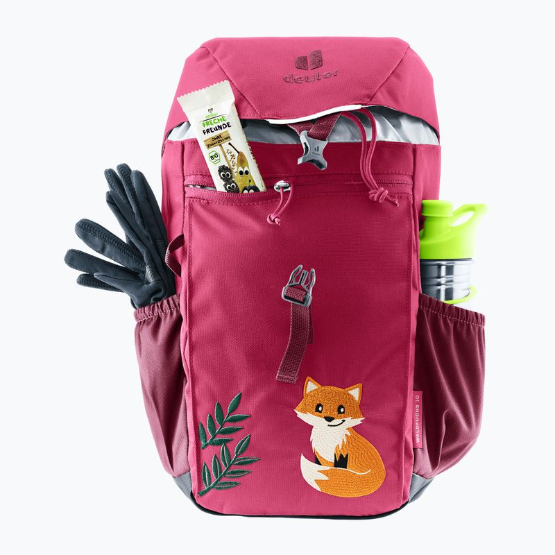 Hátizsák dziecięcy deuter Waldfuchs 10 l ruby/ maron 8