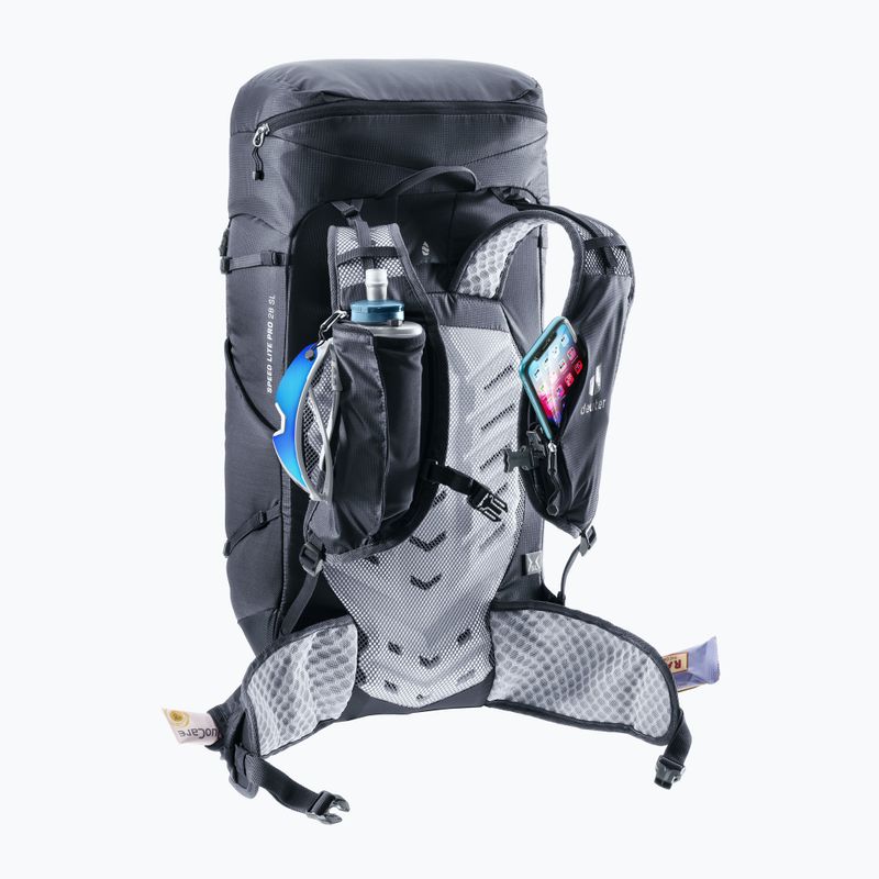 Női túra hátizsák deuter Speed Lite Pro 28 l SL fekete 8