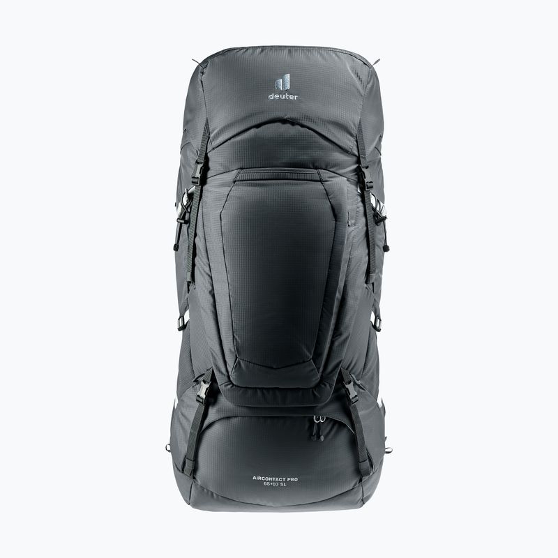 Női trekking hátizsák deuter Aircontact Pro 65 + 10 l SL grafit