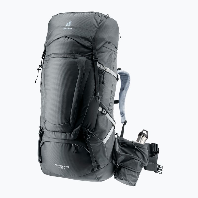 Női trekking hátizsák deuter Aircontact Pro 65 + 10 l SL grafit 7