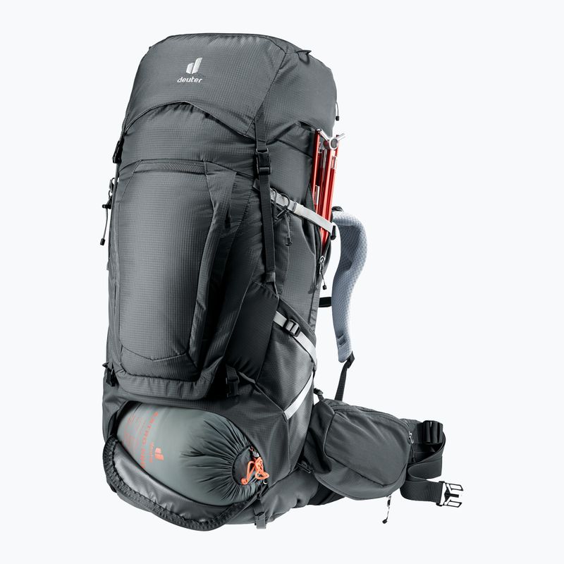 Női trekking hátizsák deuter Aircontact Pro 65 + 10 l SL grafit 8