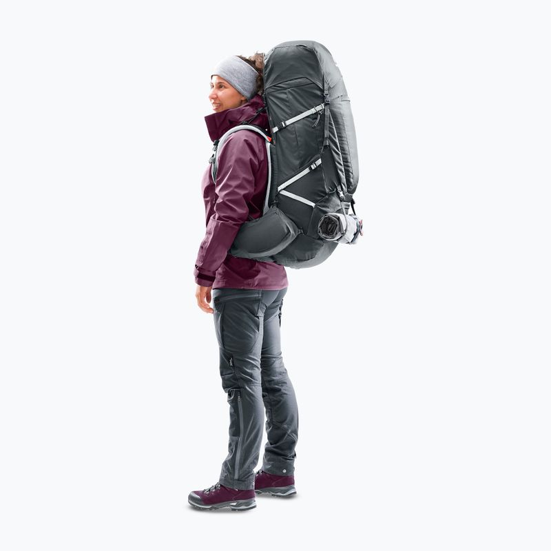 Női trekking hátizsák deuter Aircontact Pro 65 + 10 l SL grafit 11