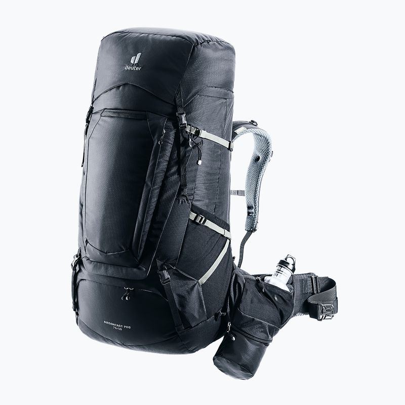 Deuter Aircontact Pro 75 + 10 l trekking hátizsák fekete 5