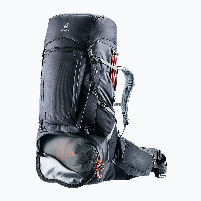 Deuter Aircontact Pro 75 + 10 l trekking hátizsák fekete 6