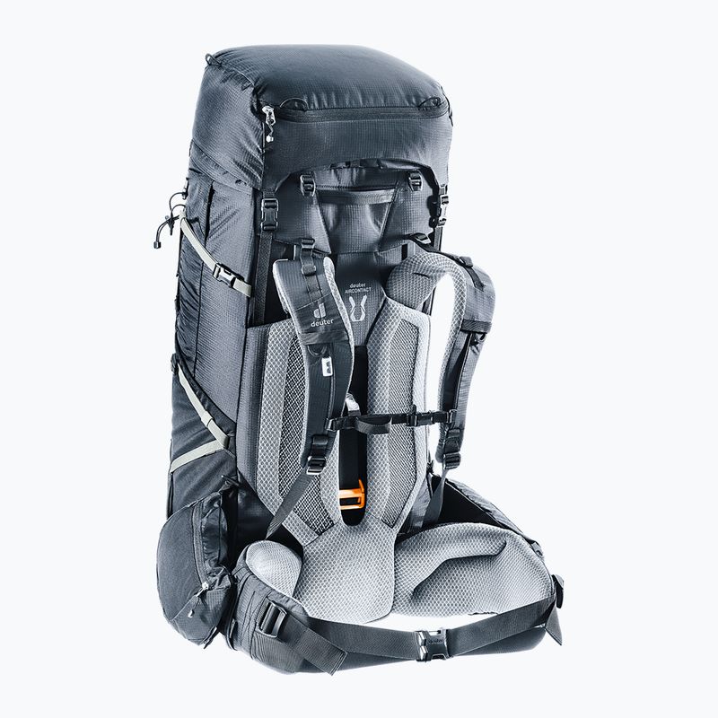 Deuter Aircontact Pro 75 + 10 l trekking hátizsák fekete 3