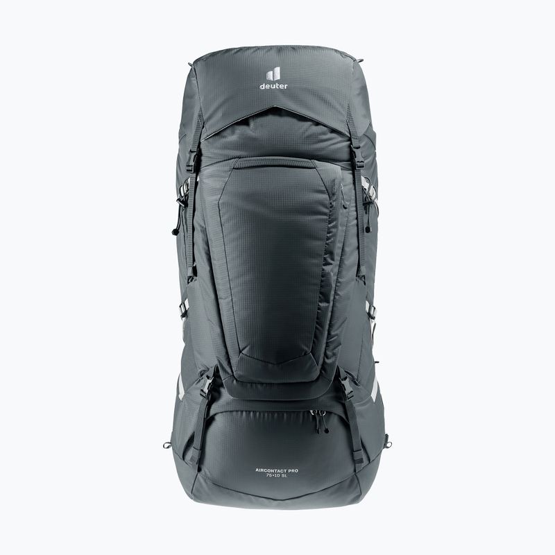 Női trekking hátizsák deuter Aircontact Pro 75 + 10 l SL grafit