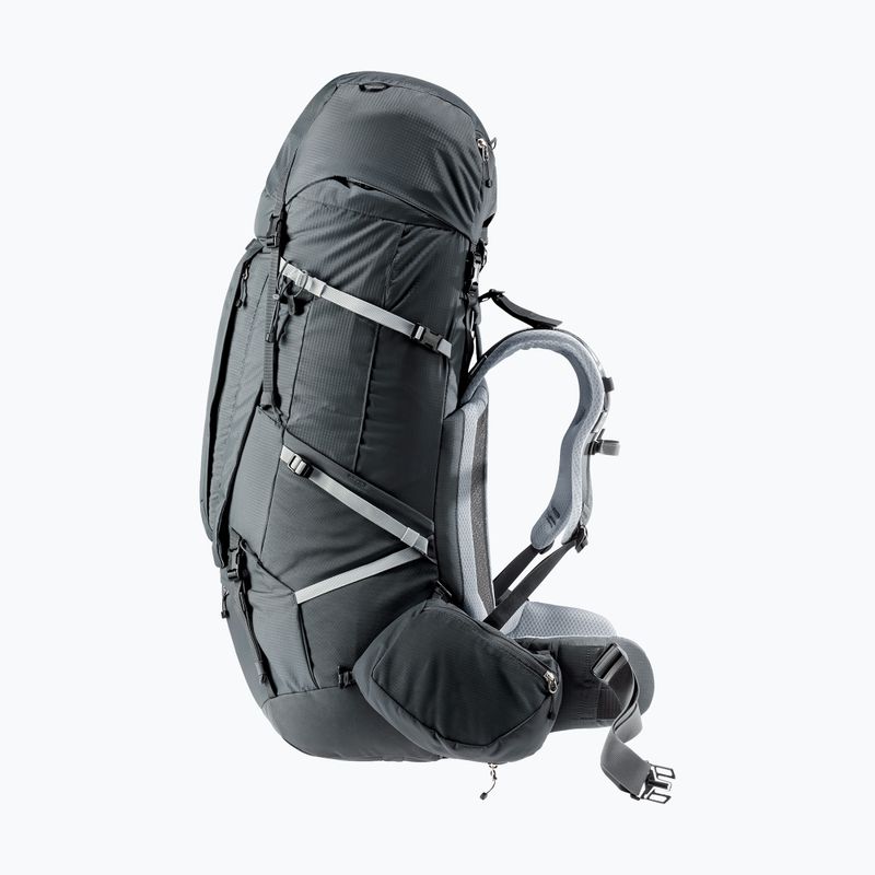 Női trekking hátizsák deuter Aircontact Pro 75 + 10 l SL grafit 4