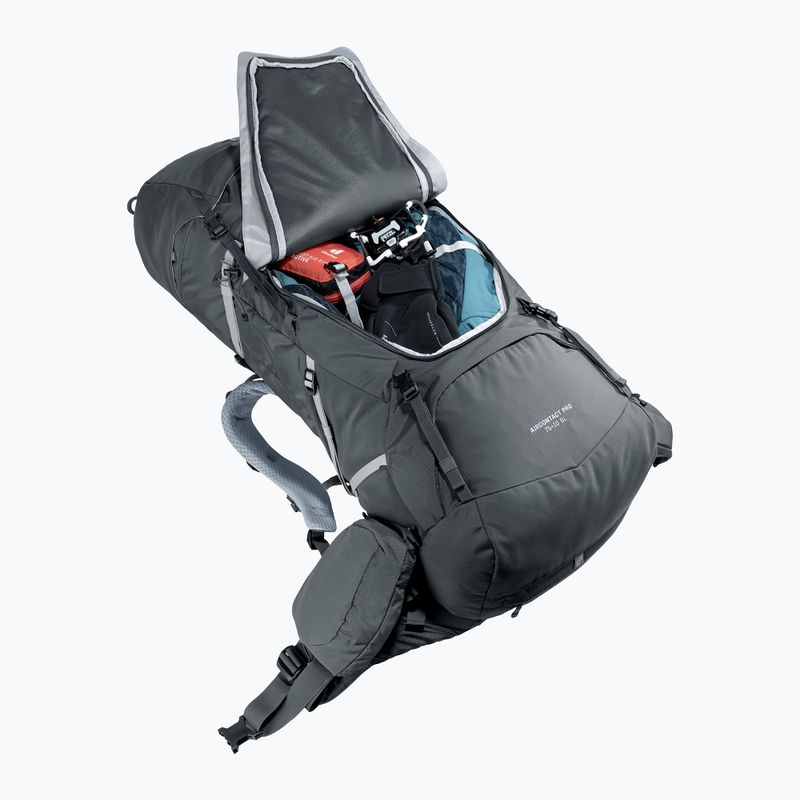 Női trekking hátizsák deuter Aircontact Pro 75 + 10 l SL grafit 6