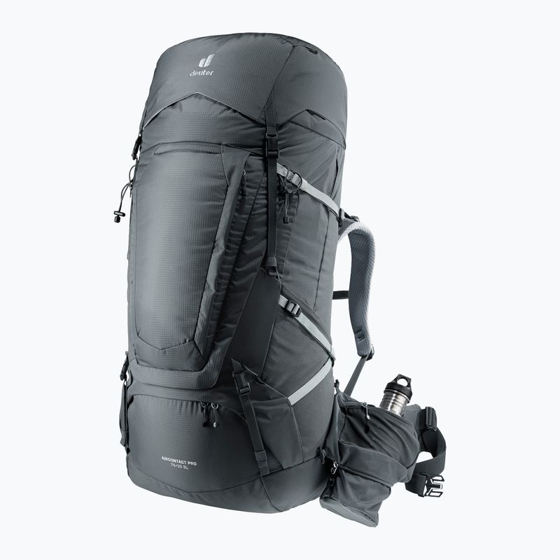 Női trekking hátizsák deuter Aircontact Pro 75 + 10 l SL grafit 7
