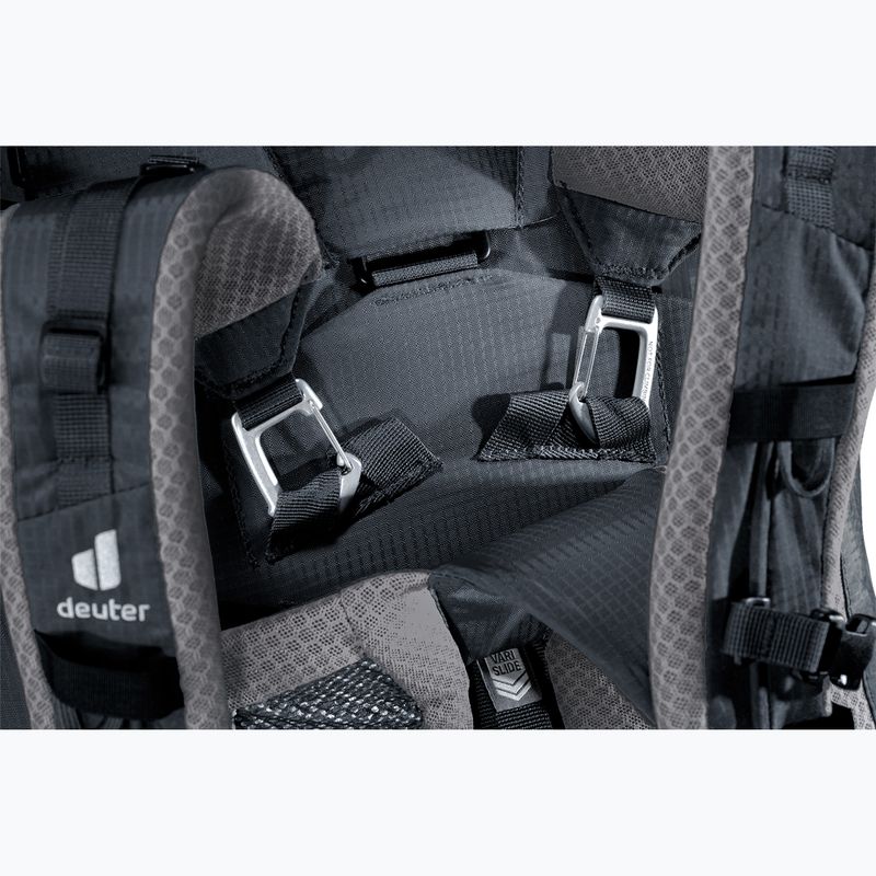 Deuter Aircontact Pro 85 + 10 l trekking hátizsák fekete 9