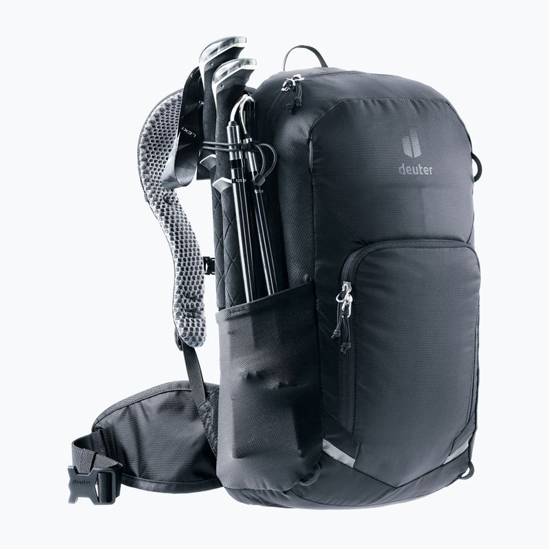 Kerékpáros hátizsák deuter Bike I 20 l fekete 7